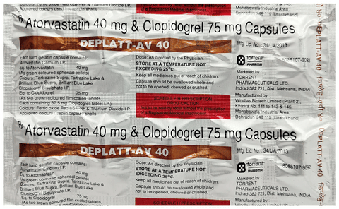 Deplatt-AV 40 Capsule image