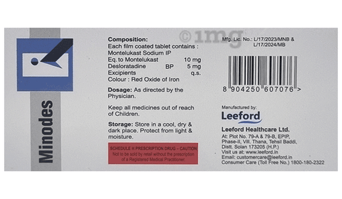 Minodes 5mg/10mg Tablet image