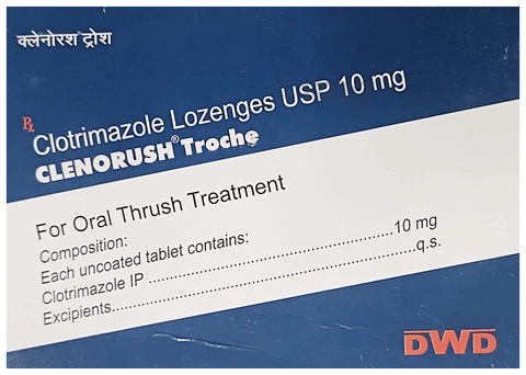 Clenorush Troche Lozenges image Clenorush Troche Lozenges image