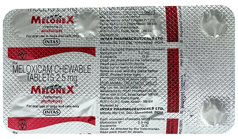 Melonex Pet Chewable Tablet for Pain Relief image Melonex Pet Chewable Tablet for Pain Relief image
