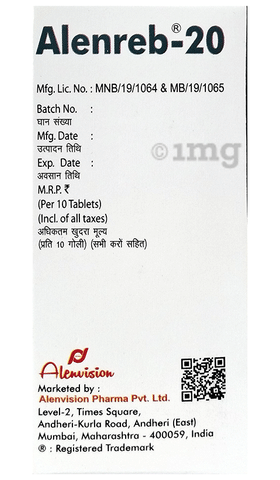 Alenreb 20 Tablet image