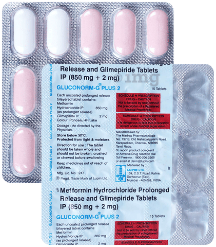 GlUcOnorm-G Plus 2 Tablet PR image