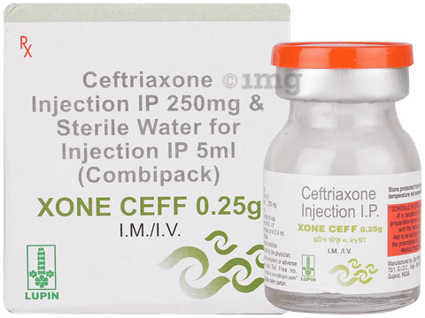 Xone Ceff 250mg Injection image Xone Ceff 250mg Injection image
