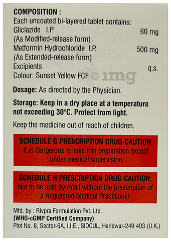 Insurize-M 60 Tablet ER image