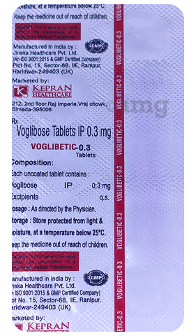 Voglibetic 0.3 Tablet image