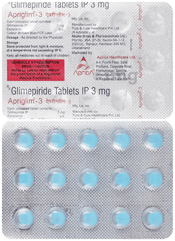 Apriglim 3 Tablet image