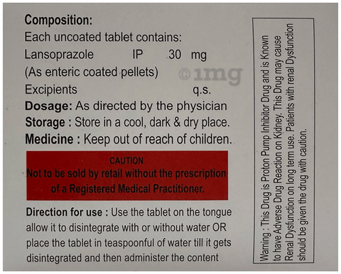 Lanoklin 30 Tablet MD image Lanoklin 30 Tablet MD image