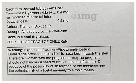Urimax D Tablet MR image
