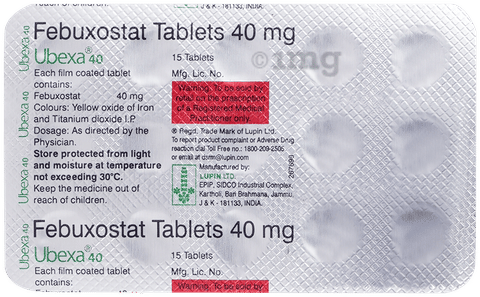 Ubexa 40 Tablet image