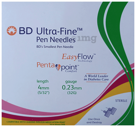BD Ultra-Fine™ Micro 6mm x 32 G pen needle