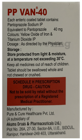 PP Van 40 Tablet image