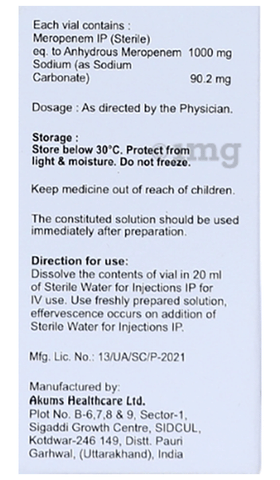 Meroflam Injection image Meroflam Injection image