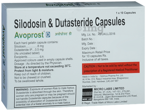 Avoprost D 8mg/0.5mg Capsule