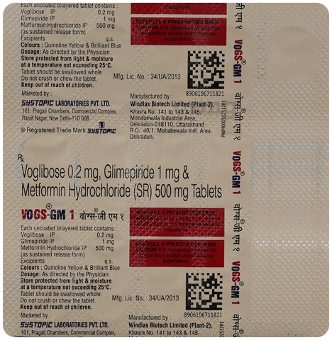Vogs-GM 1 Tablet SR image