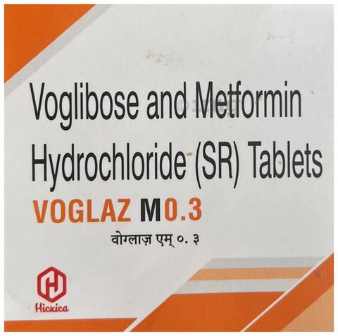 Voglaz M 0.3 Tablet SR image Voglaz M 0.3 Tablet SR image