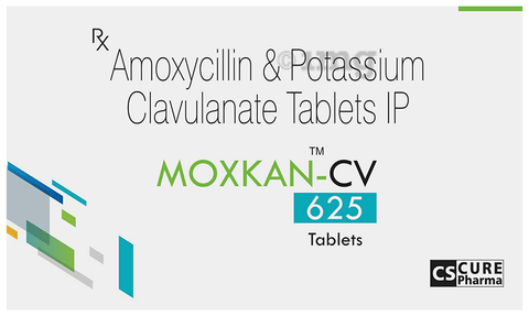 Moxkan-CV 625 Tablet image Moxkan-CV 625 Tablet image