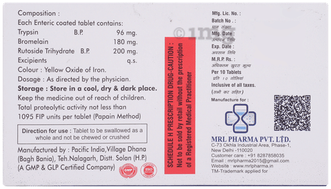 Exlzyme Tablet image