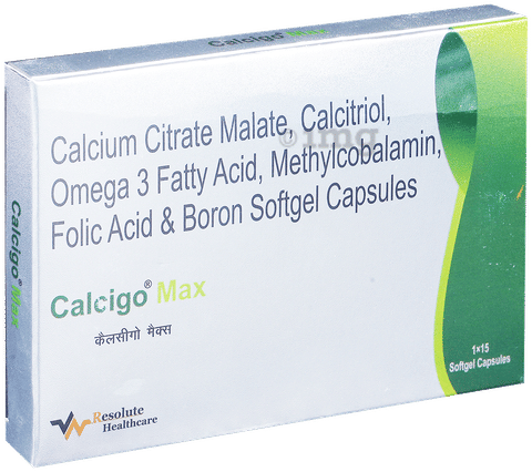 Calcigo Max Softgel Capsule image