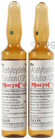Mucyst 1000mg Injection image Mucyst 1000mg Injection image