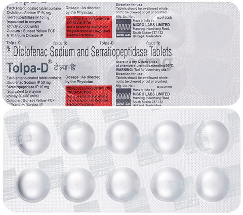 Tolpa D Tablet image