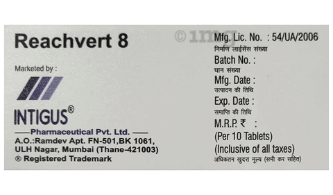 Reachvert 8 Tablet image Reachvert 8 Tablet image