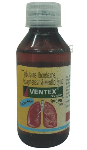 Ventex Syrup Sugar Free image Ventex Syrup Sugar Free image
