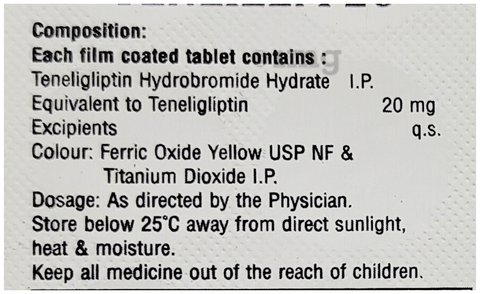 TeNLizem 20 Tablet image TeNLizem 20 Tablet image