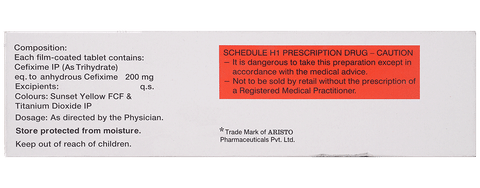 Omnicef-O 200mg Tablet image