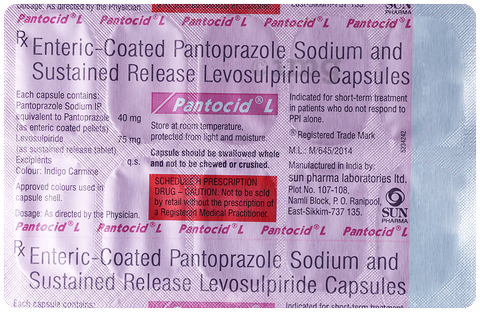 Pantocid L Capsule SR image Pantocid L Capsule SR image