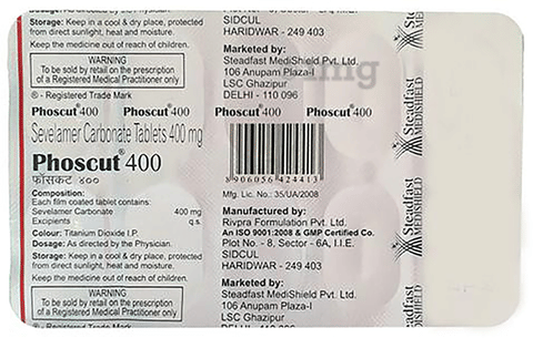 Phoscut 400 Tablet image