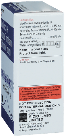 Moxigram KT Eye Drop image