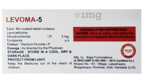 Levoma 5 Tablet image