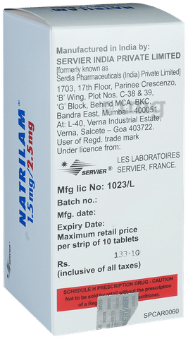 Natrilam 2.5mg Tablet SR image Natrilam 2.5mg Tablet SR image