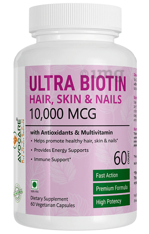 Biotin For Hair Skin  Nail Support  Naturesvelvet