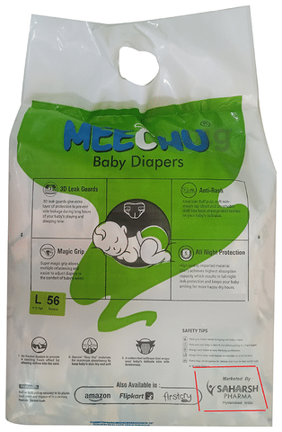 Meechu Baby Diaper Premature Baby Buy packet of 120.0 diapers at