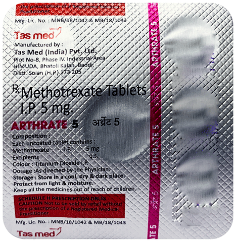 Arthrate 5 Tablet image