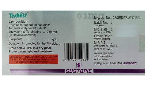 Terbest Tablet image