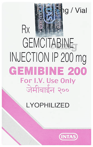 Gemibine 200mg Injection image