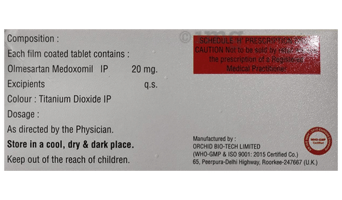 Olmecure 20 Tablet image