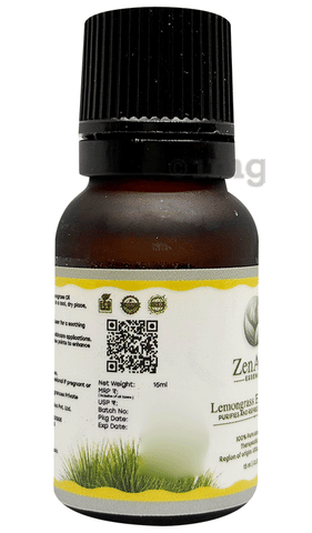 ZenAum Essences Lemongrass Essential Oil: Buy bottle of 15.0 ml
