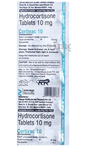 Cortivac 10 Tablet image