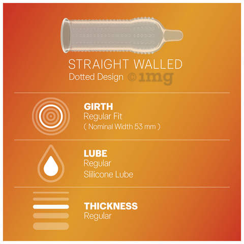 Durex Extra Dots Condom image Durex Extra Dots Condom image