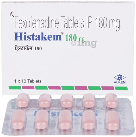 Histakem 180mg Tablet image