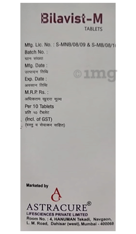 Bilavist-M Tablet image
