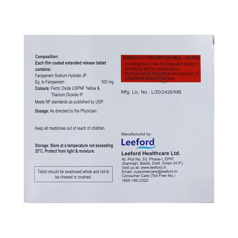 Farospect 300mg Tablet ER image Farospect 300mg Tablet ER image