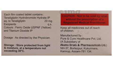 Tencrine 20 Tablet image
