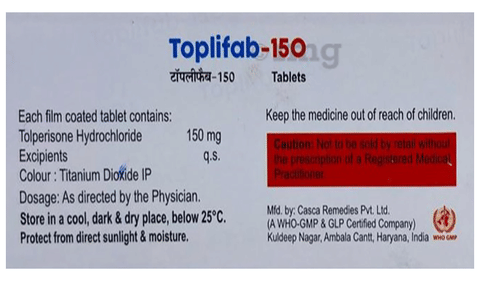 Toplifab 150 Tablet image