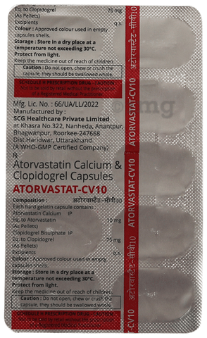 Atorvastat-CV 10 Capsule