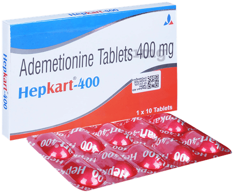 Hepkart 400 Tablet image Hepkart 400 Tablet image