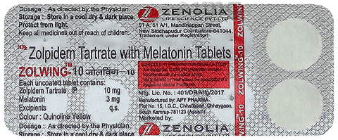 Zolwing 10 Tablet